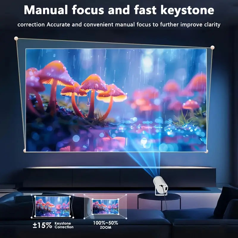 Proyector Ultra HD con Sistema Operativo Android 11