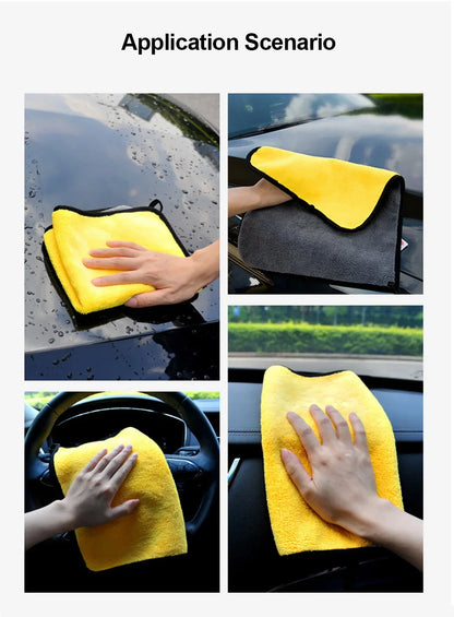 Toallas microfibra para coche 10 pcs